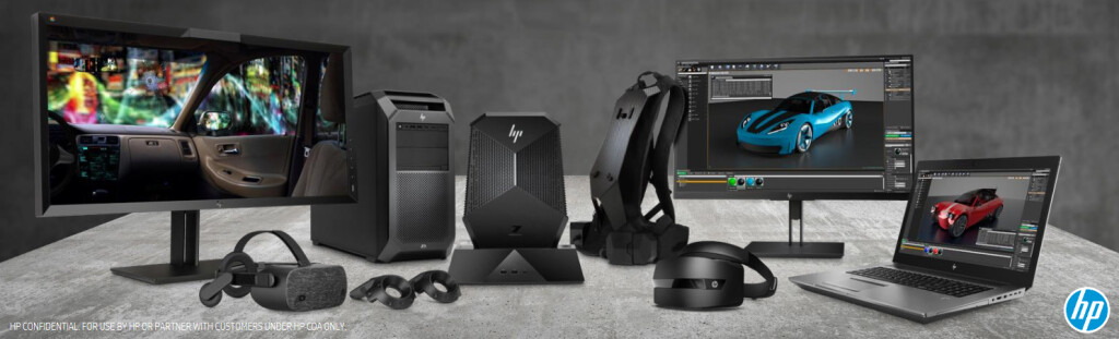 Systemtechnik HP Virtual Reality Hardware.