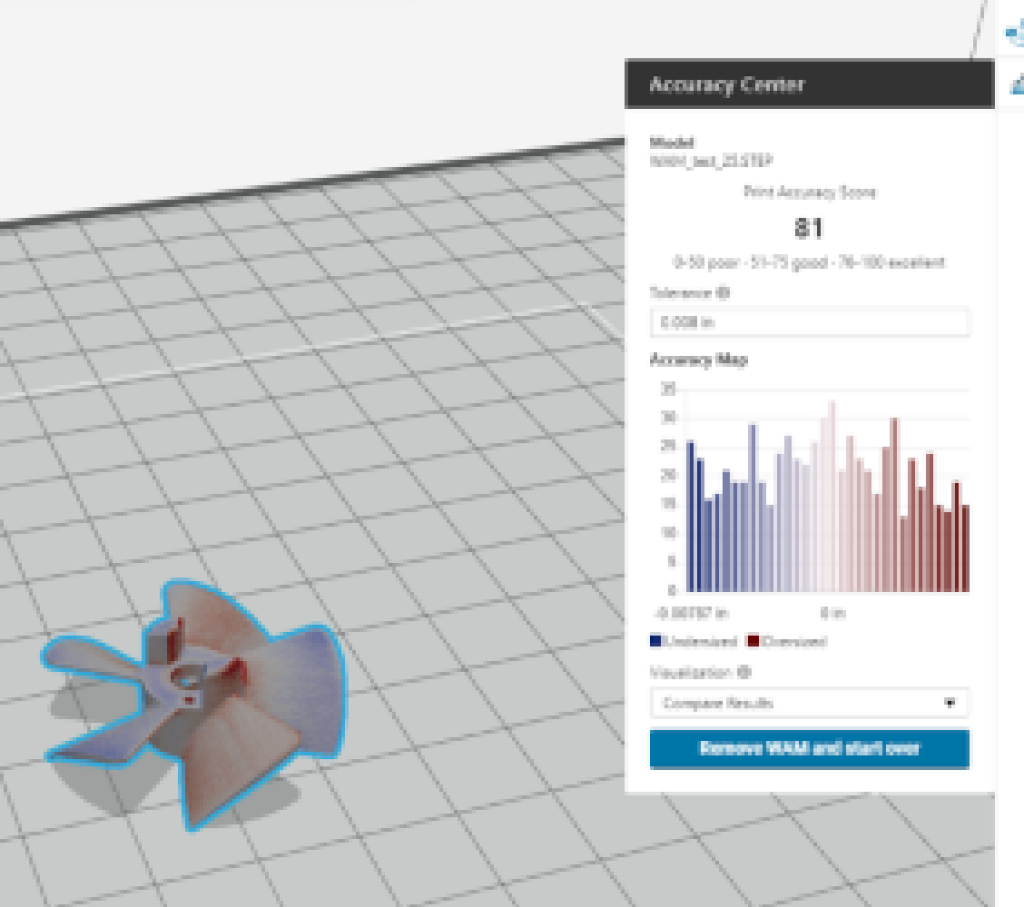 GrabCAD Print Pro - Accuracy Center.