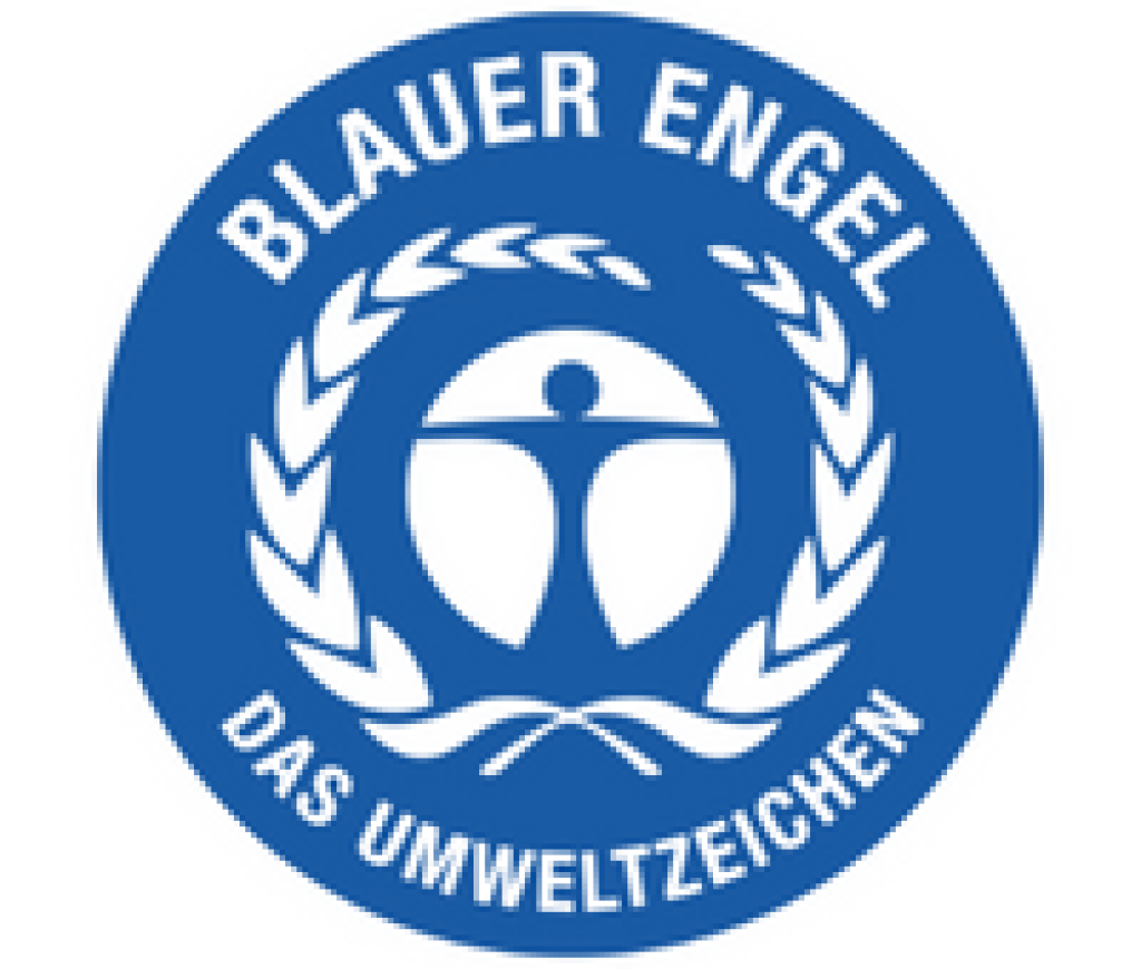 Blauer Engel besonders umweltschonende Produkte.