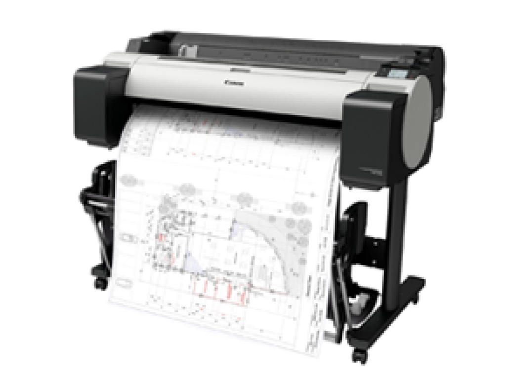 Systemtechnik Canon Plotter.