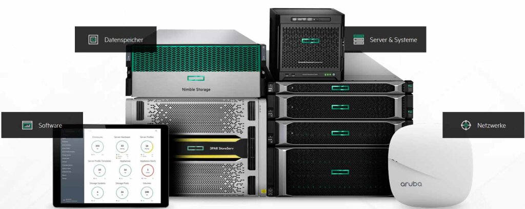 Systemtechnik HPE Server.